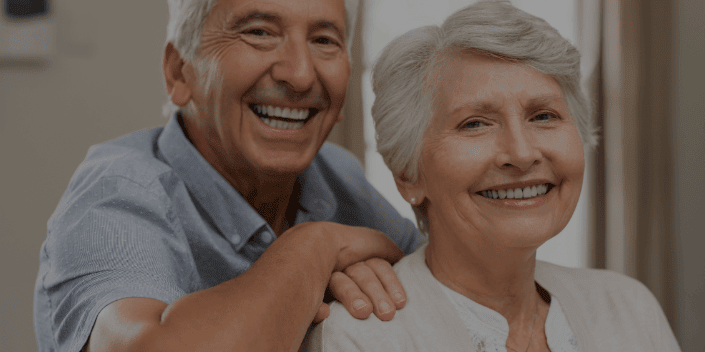 A Aged Couple with happy faces after BHRT Therapy at Santee, CA